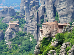 Travel in Delphi and Meteora Ancient Sites