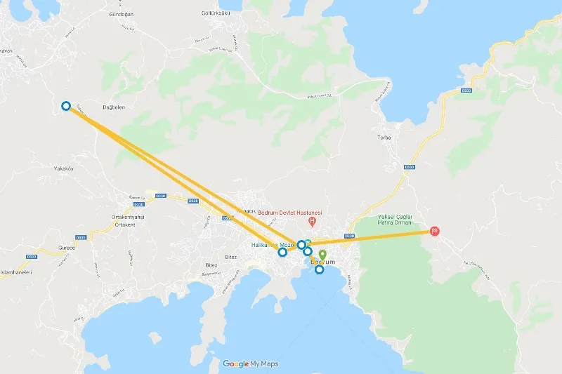 Bodrum City Tour With Private or Small Group