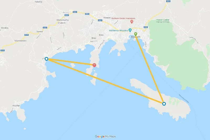 Daily or Weekly Boat Tour; Sail to Bodrum's Turquoise Seas