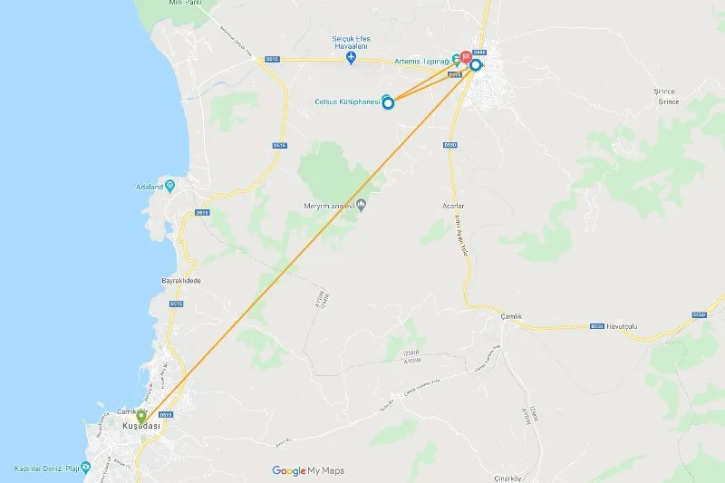 Travel to Ephesus and St. John Basilica in Half Day