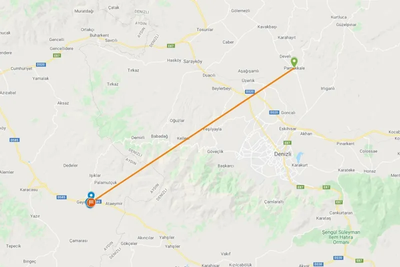 Travel to Aphrodisias