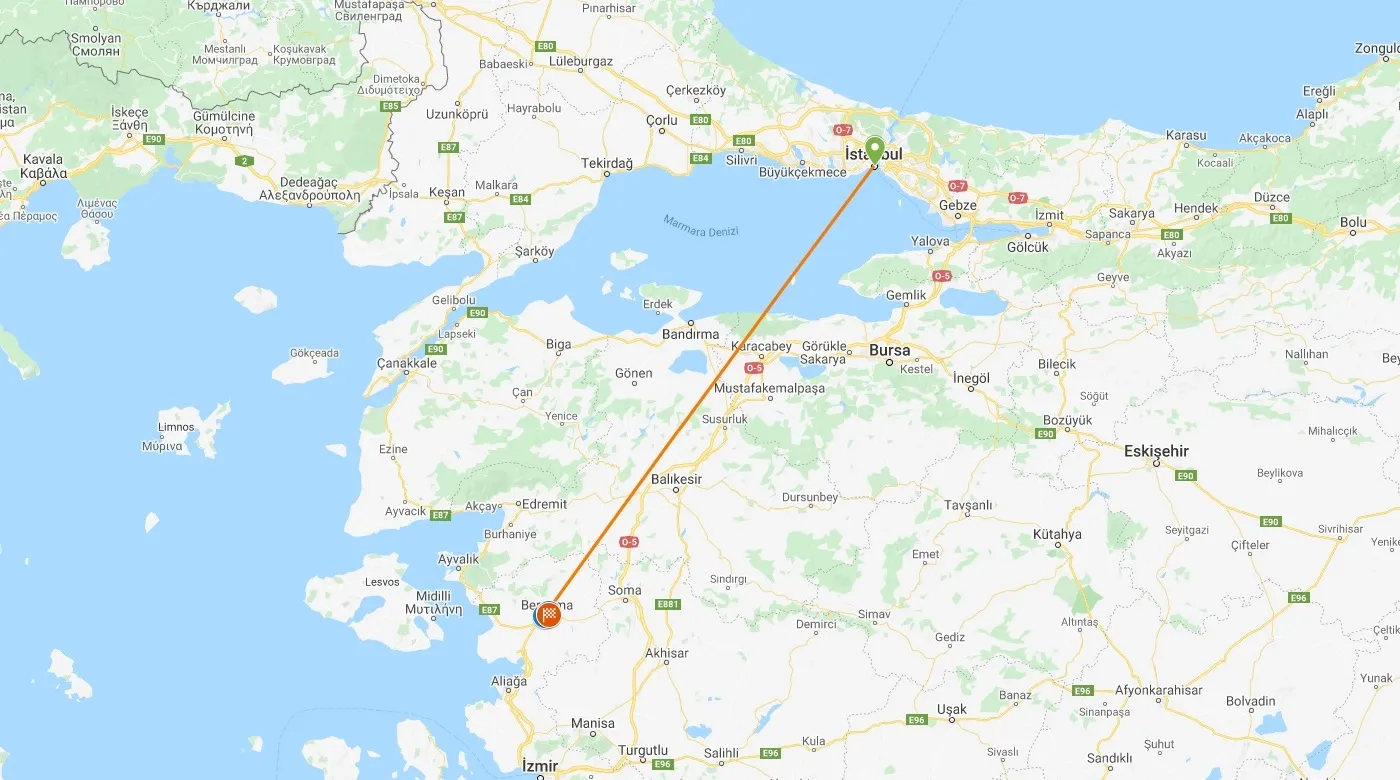 Travel to Pergamon By Flight