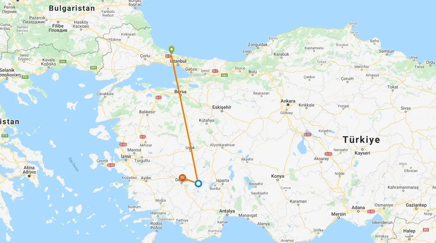 Travel to Cotton Castle & Hierapolis & Cleopatra Pool by Flight 