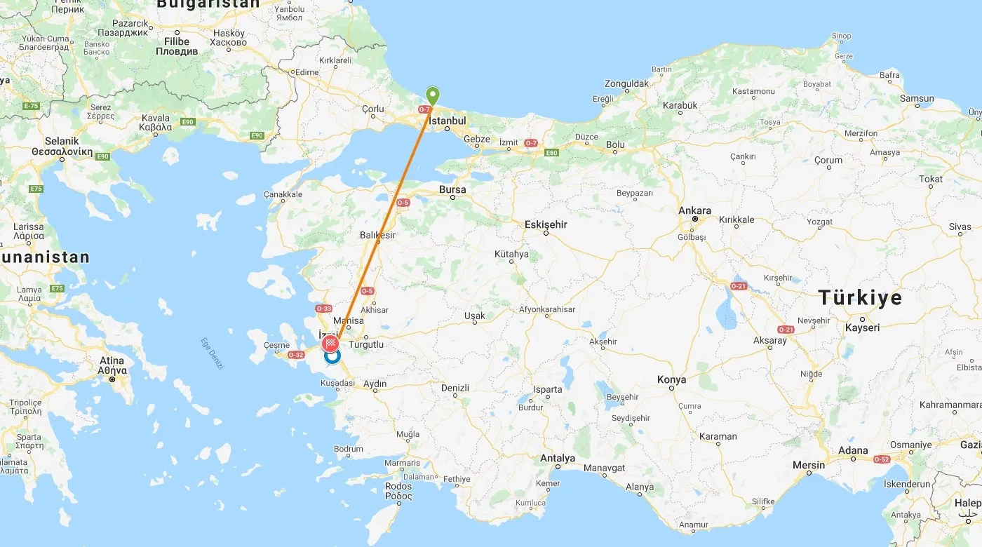 Travel to Biblical Izmir (Smyrna) City by Flight