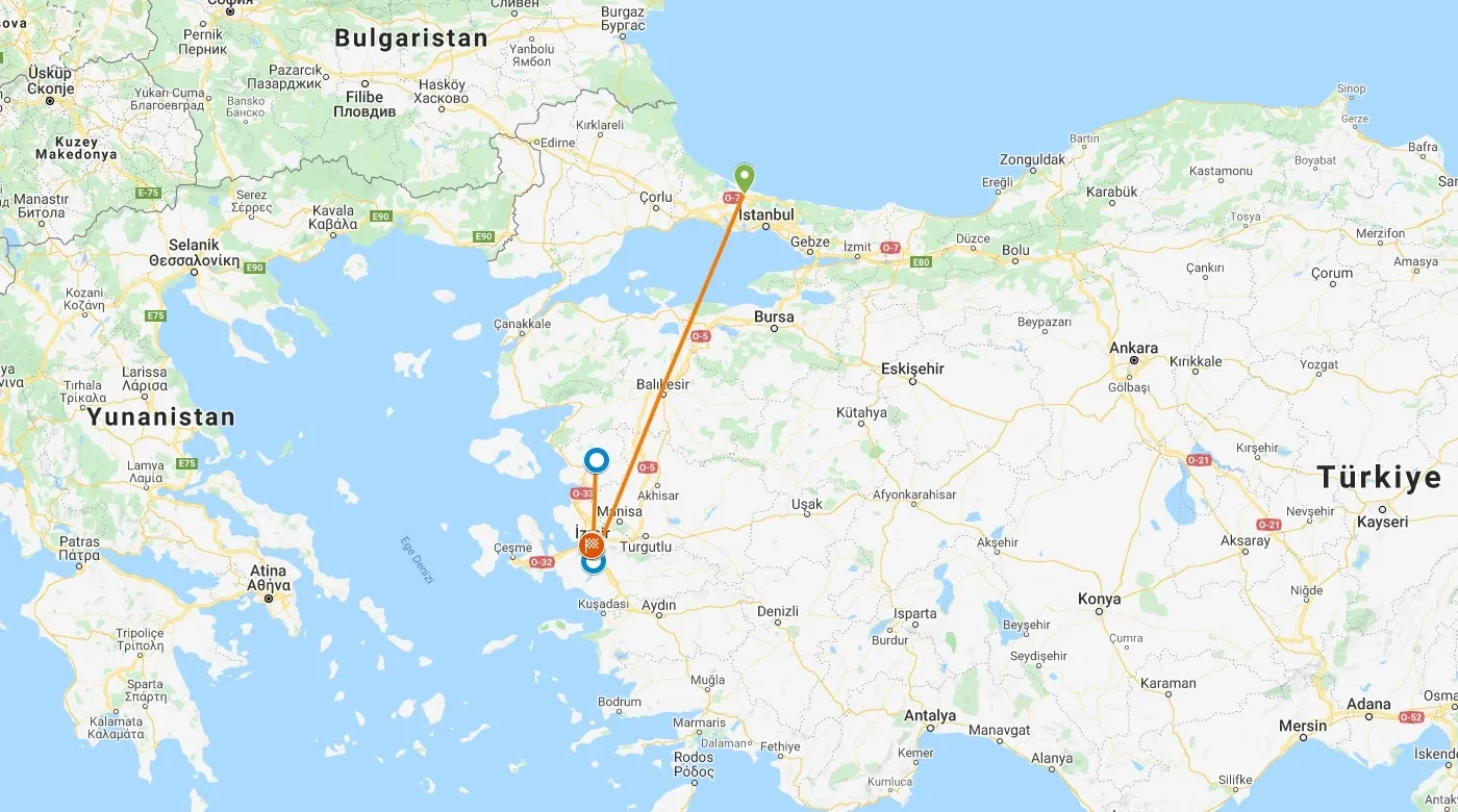 Travel Izmir City & Pergamon Ruins by Flight 