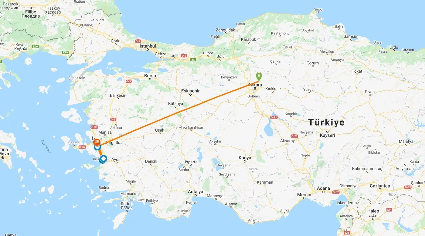 Izmir And Ephesus Travel by Flight