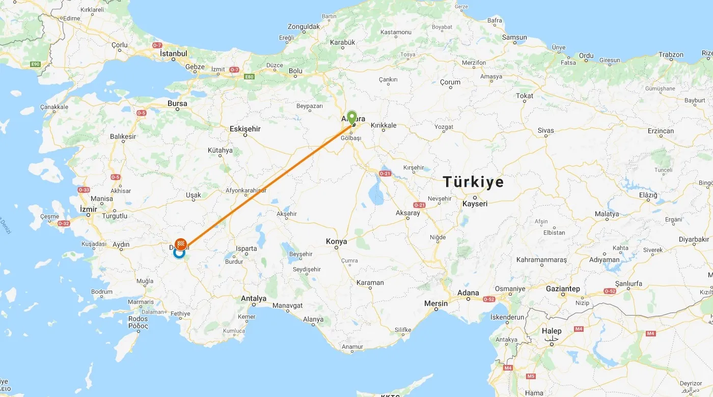 Travel Pamukkale (Cotton Castle) by Flight 