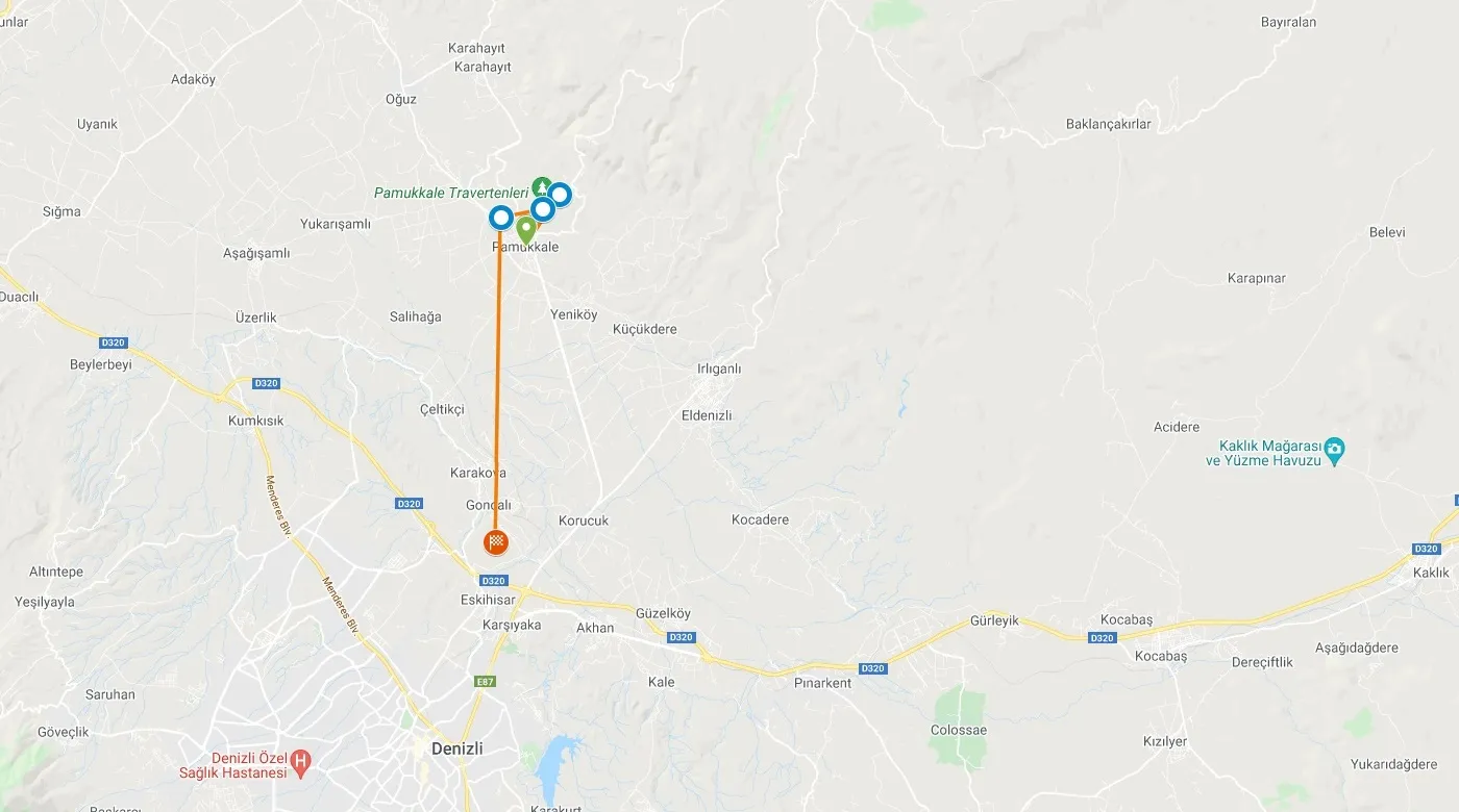 Pamukkale and Laodicea Biblical Cities Travel 