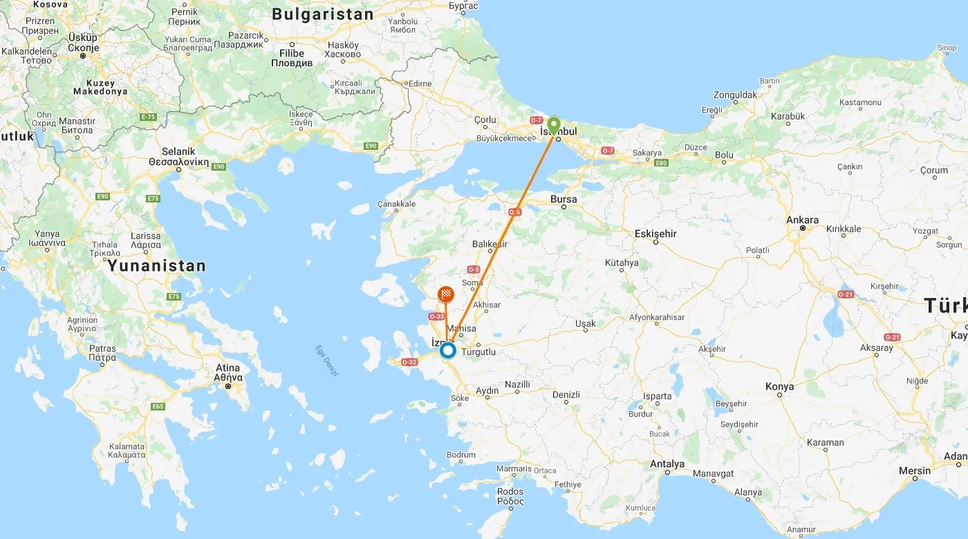 Regular Biblical Pergamum Travel By Overnight Bus