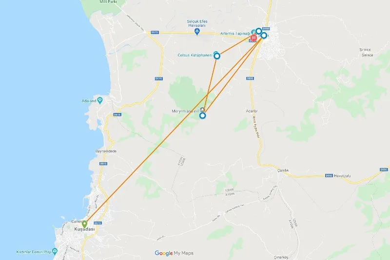 Travel to Ephesus Biblical City