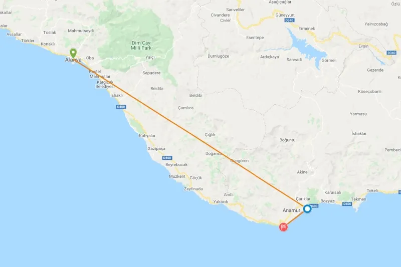 Travel to Anamur Castle and Anemurium Ancient Site