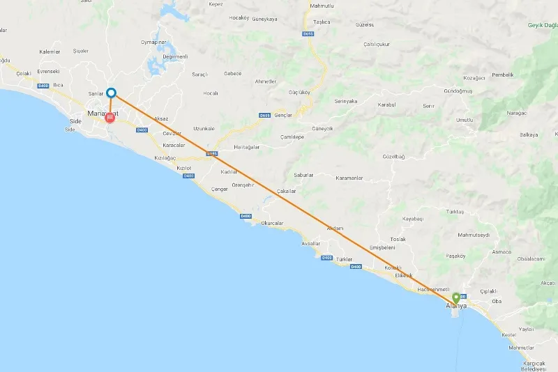 Barbeque Lunch at The Boat Tour at The Manavgat River