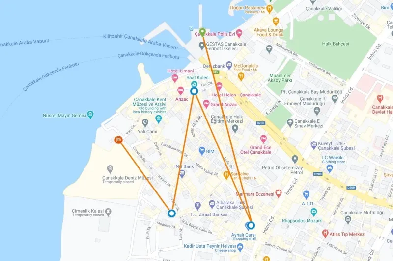 Half-Day Canakkale Walking Tour