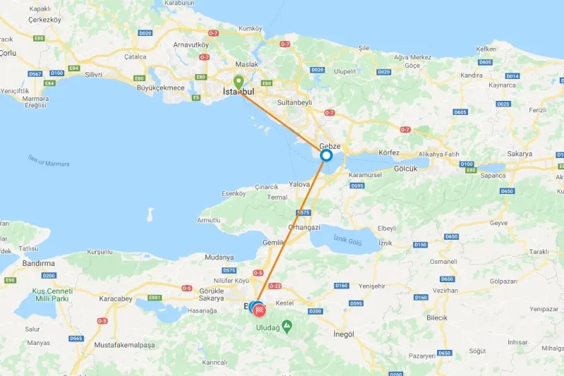 Travel to Bursa (Green Bursa)