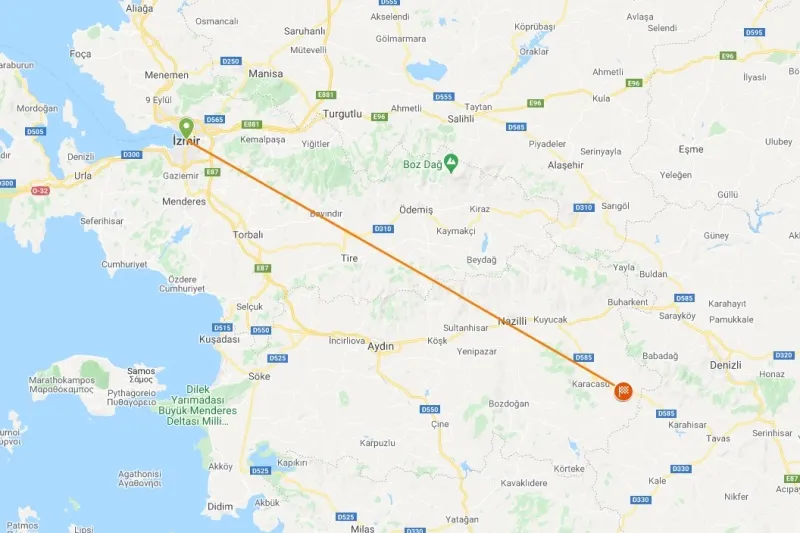 Travel to Aphrodisias