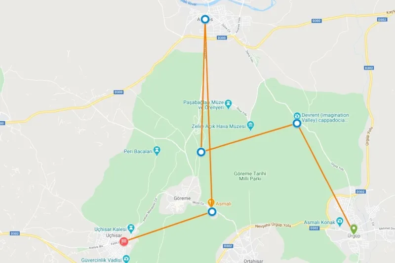 Red Tour of Cappadocia