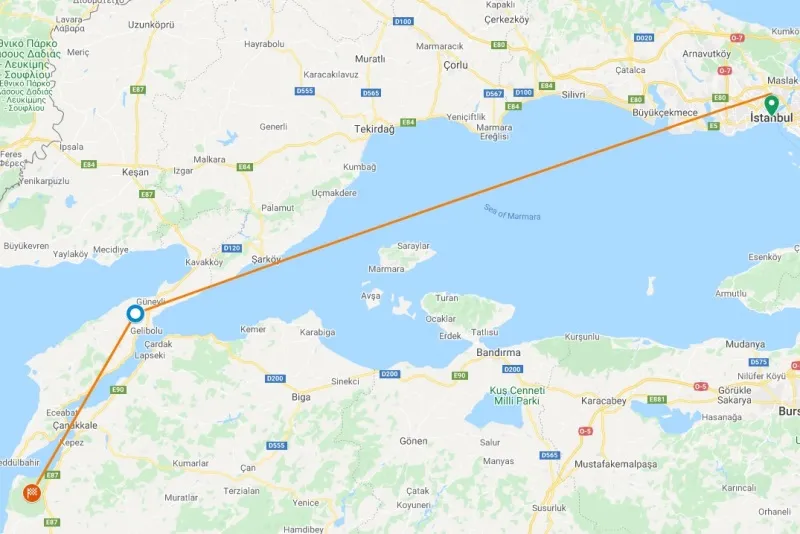 Travel To Gallipoli And Troy 