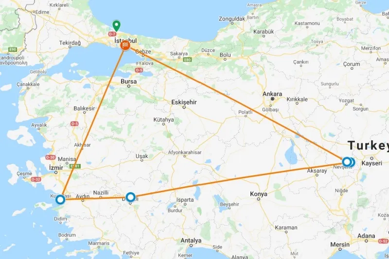 Travel Turkey by Bus