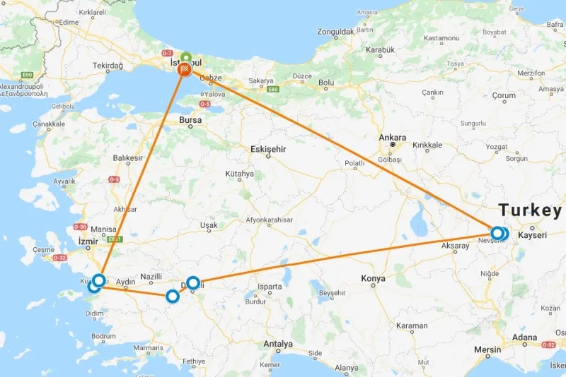 Cheap Budget Travel To Turkey By Public Buses