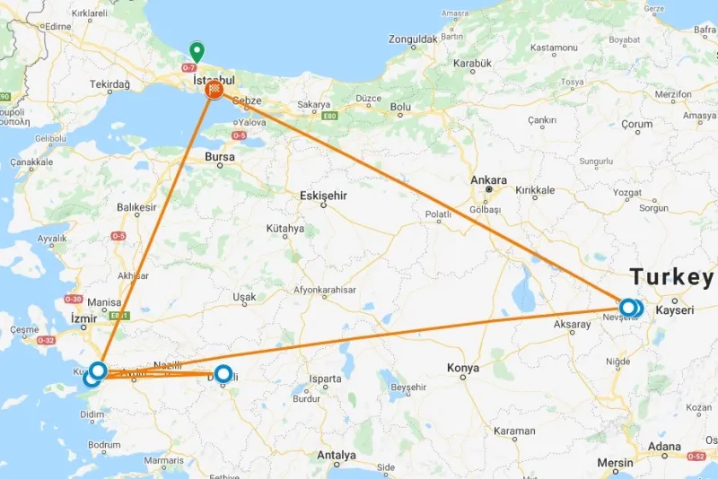 Travel To Western Turkey: Istanbul, Cappadocia, Ephesus