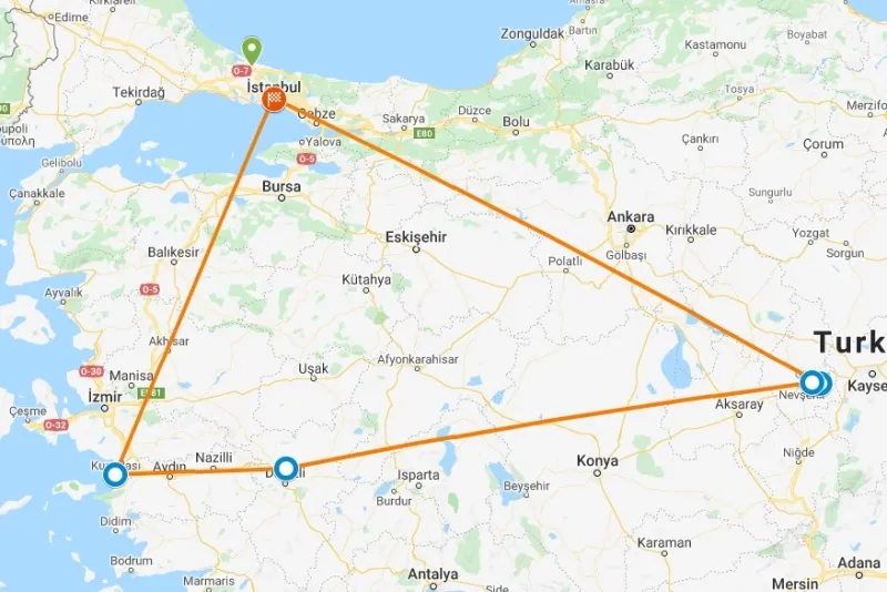 Travel To West Turkey: Istanbul, Cappadocia, Ephesus, Pamukkale