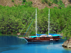 Aegean Sea Blue Voyage Travel To Datca From Marmaris